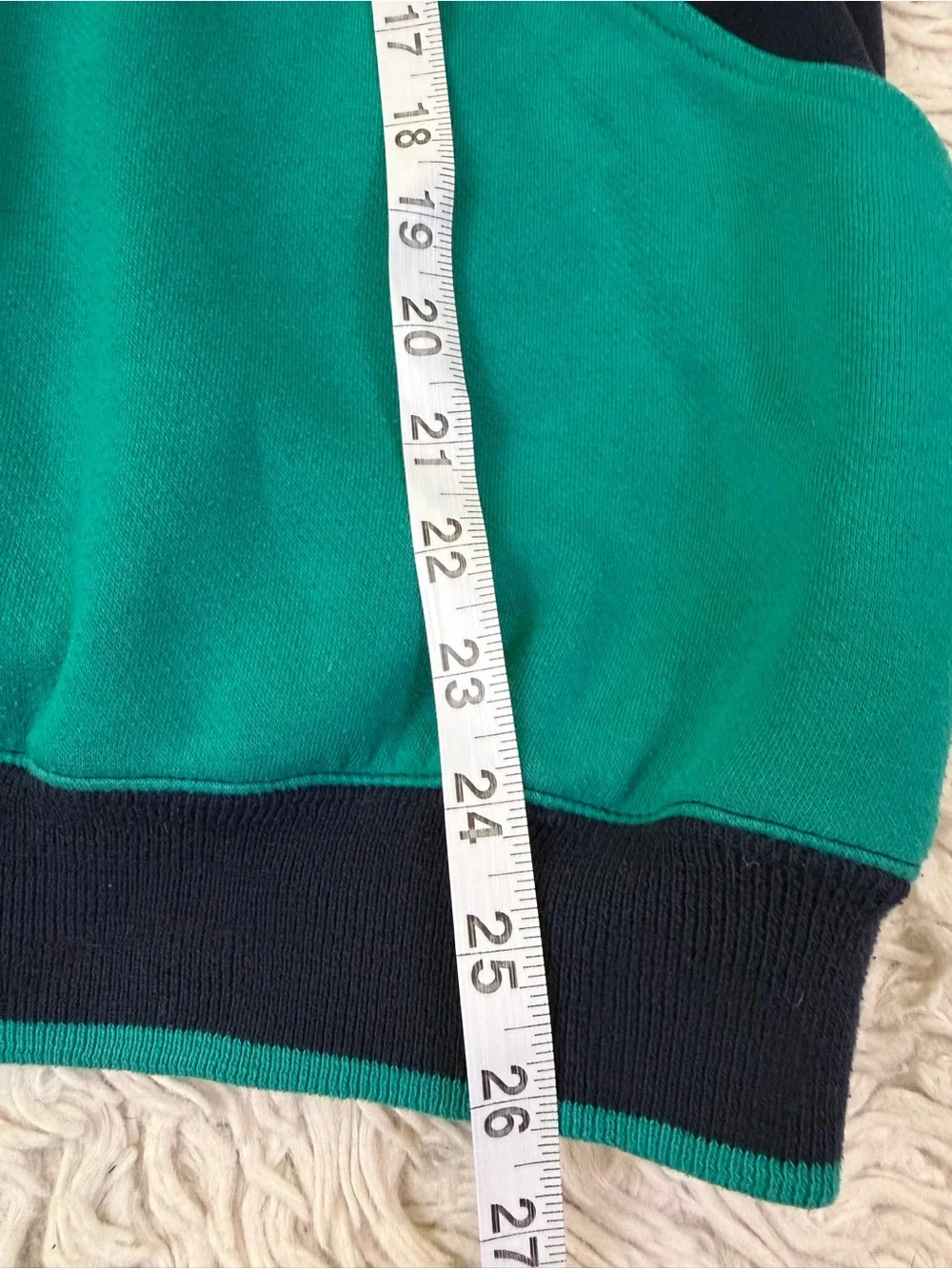 Vintage 80's Adidas Trefoil Pullover Quarter Zip Color Block Hoodie